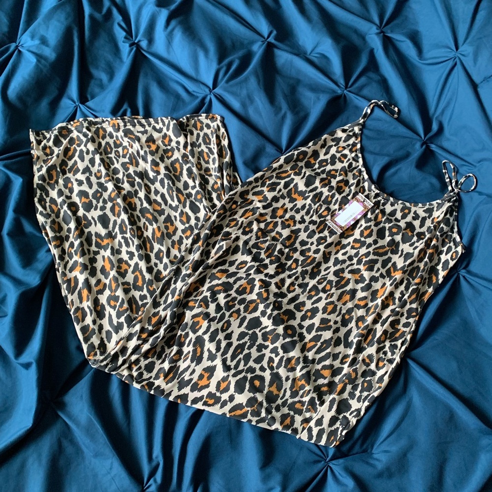 Leopard Print Maxi Dress